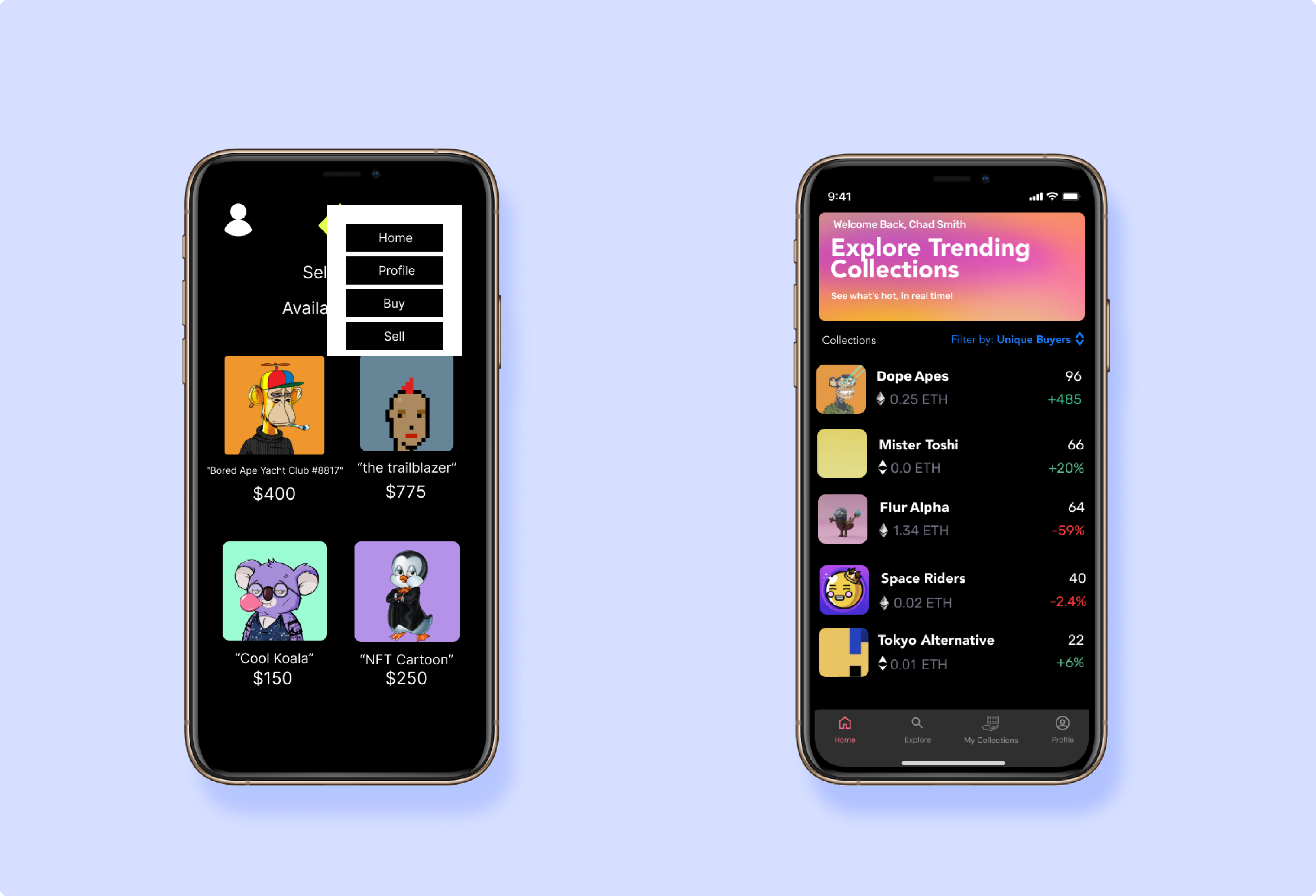 image comparing first prototype and final design