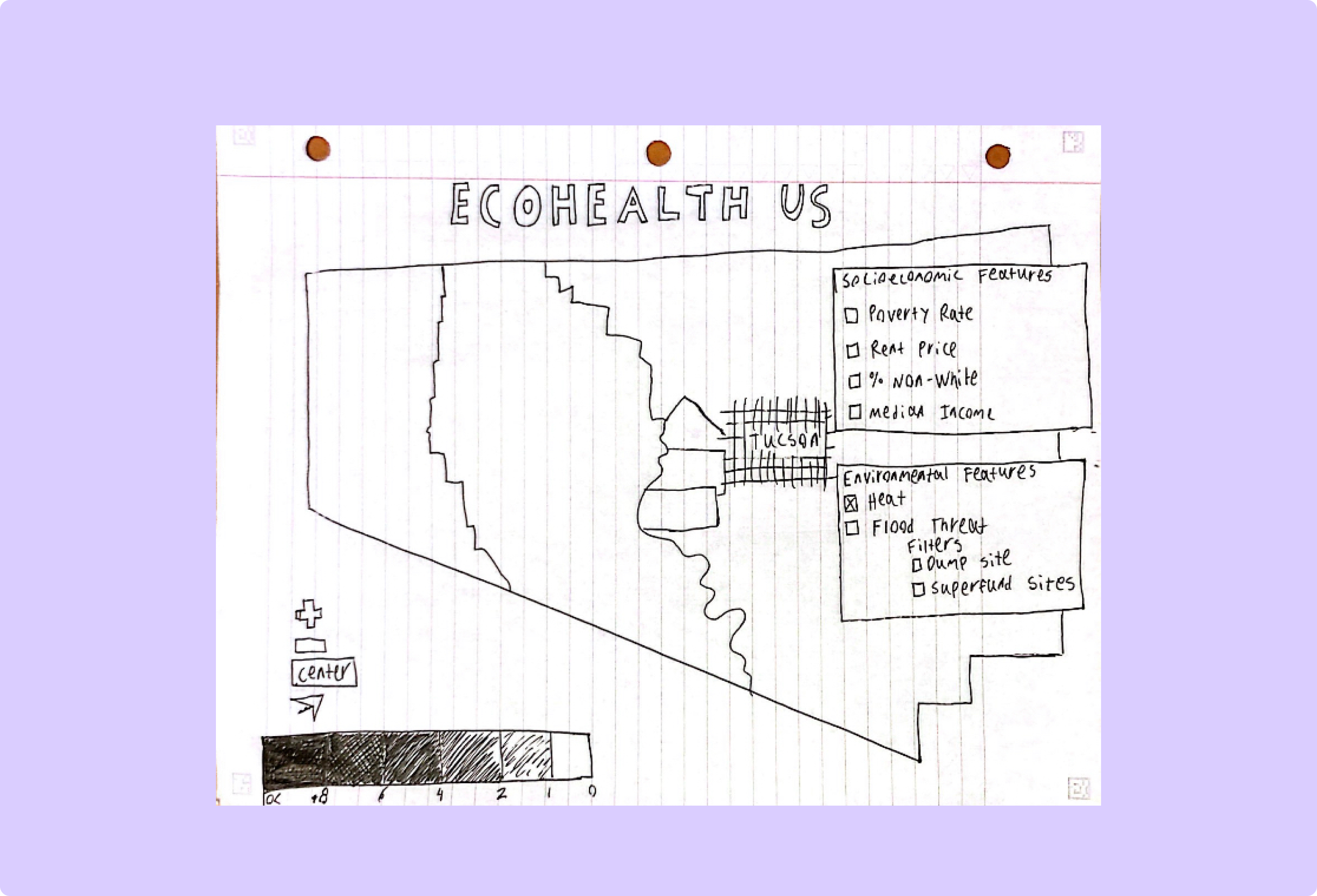 image of sketch where there is no information display