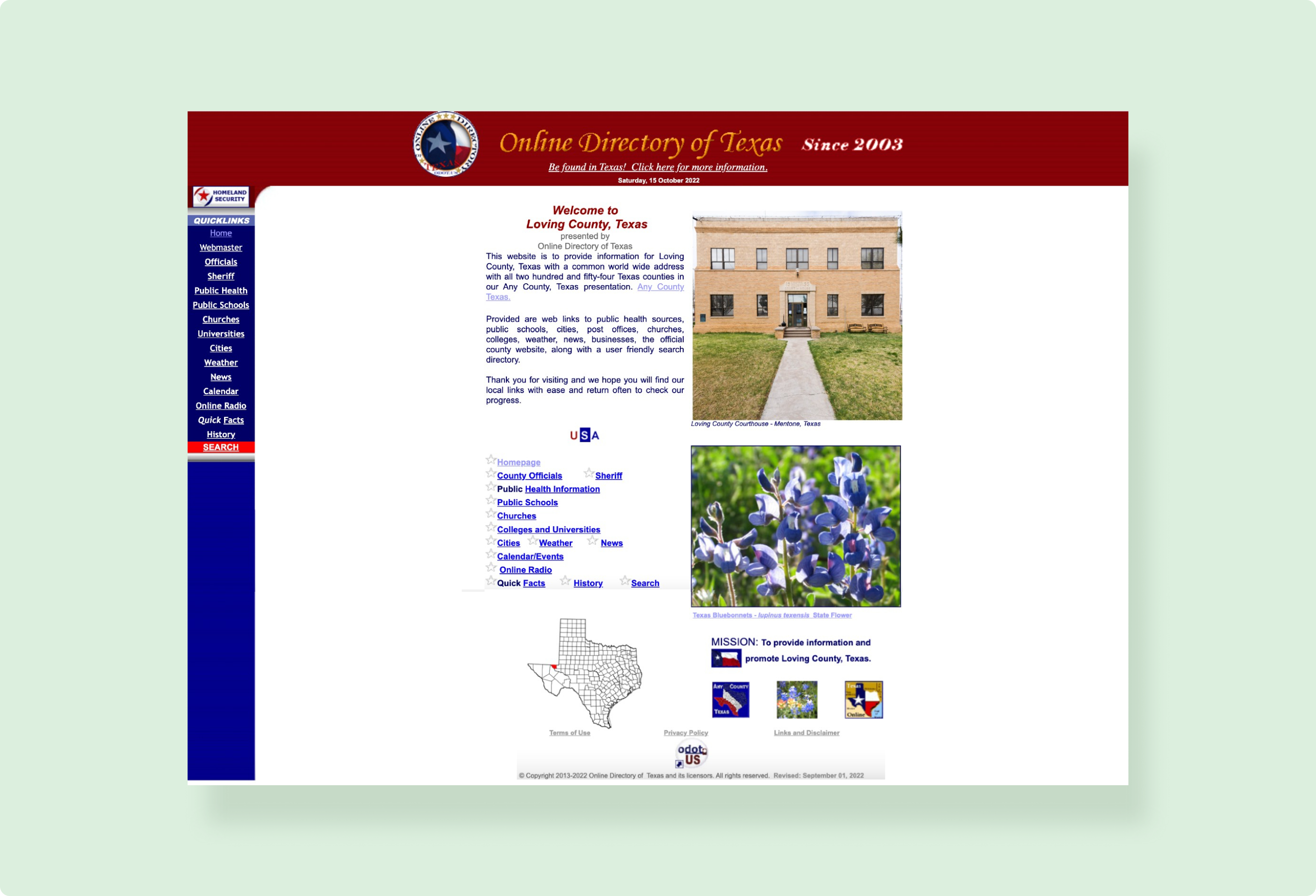 image of original site